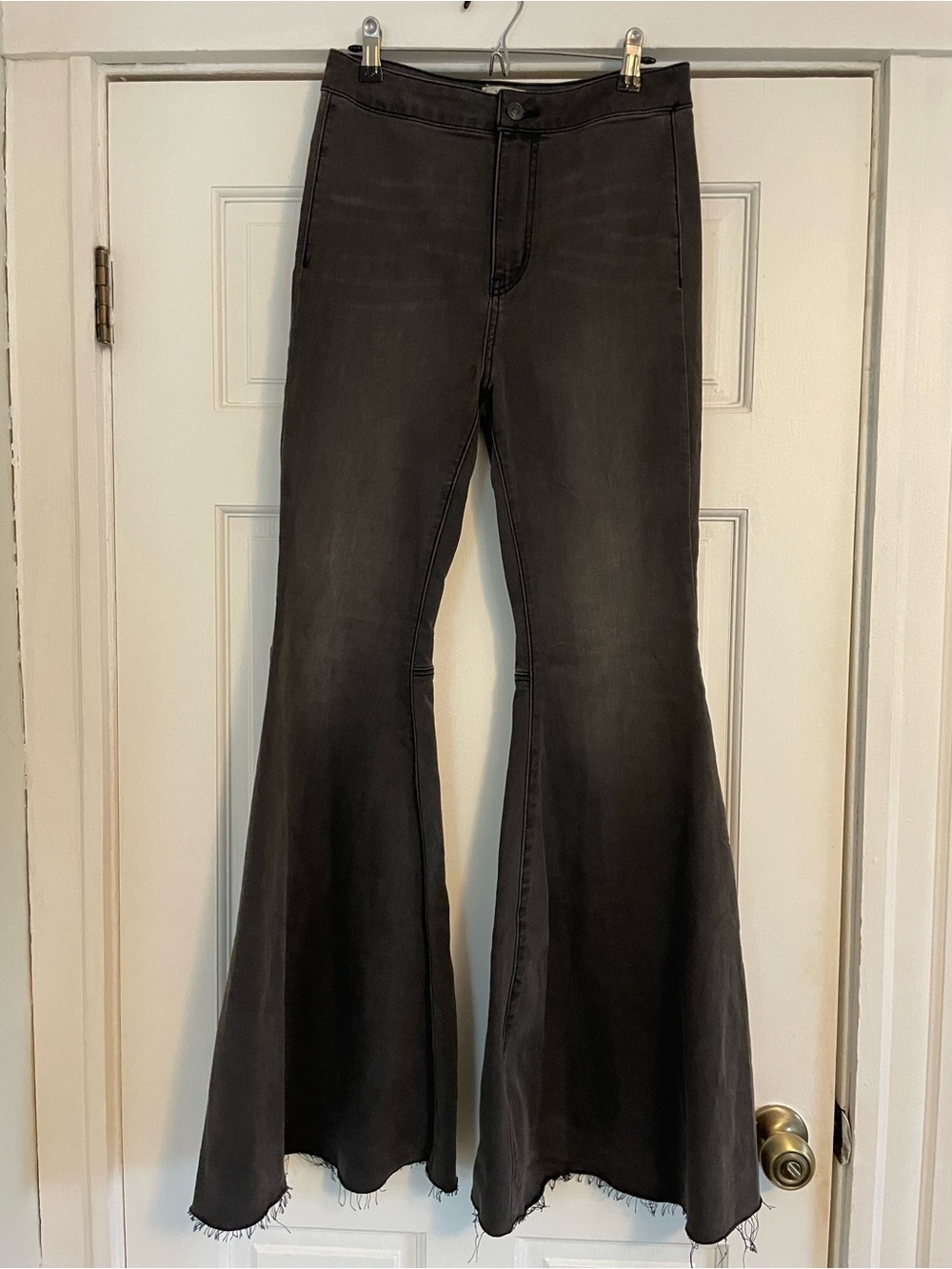 We the Free Women's Black Flare Jeans - size 27